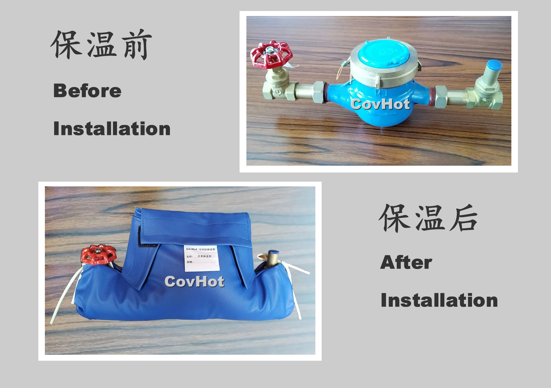 可拆卸式水表<a href=http://www.bizmedical.cn/e/tags/?tagname=%E4%BF%9D%E6%B8%A9%E5%A5%97 target=_blank class=infotextkey>保溫套</a>