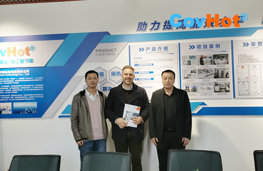 科好特公司迎接俄羅斯客戶參觀考察，洽談合作