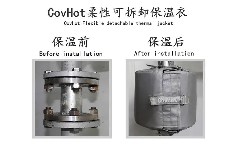 COVHOT?柔性可拆卸式<a href=http://www.bizmedical.cn/e/tags/?tagname=%E4%BF%9D%E6%B8%A9%E8%A1%A3 target=_blank class=infotextkey>保溫衣</a>,蒸汽系統(tǒng)節(jié)能,節(jié)能保溫